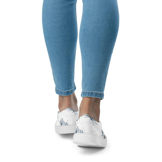 My Dream, My Love - Women’s Painted Slip-on Canvas Shoes - Fashion Latitude