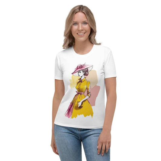 Timeless Elegance - Women's Premium Jersey Tee - Fashion Latitude