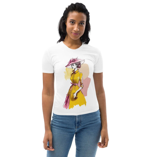 Timeless Elegance - Women's Premium Jersey Tee - Fashion Latitude