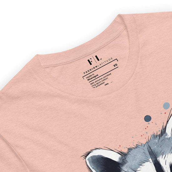 Raccoon Loves Toronto - Unisex Eco Cotton Tee - Fashion Latitude