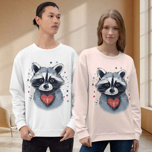 Raccoon Loves Toronto - Unisex Premium Sweatshirt - Fashion Latitude