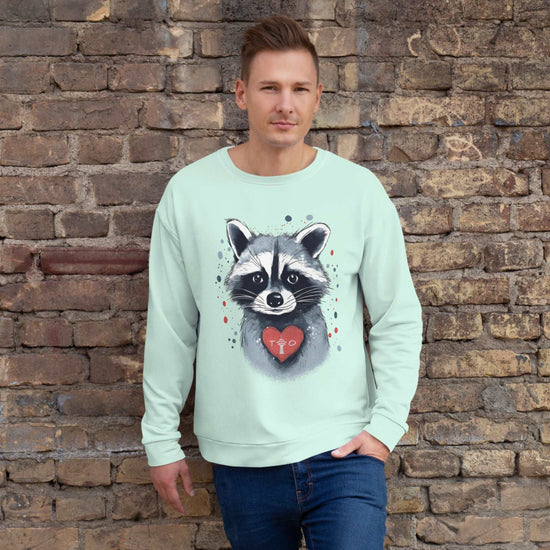 Raccoon Loves Toronto - Unisex Premium Sweatshirt - Fashion Latitude