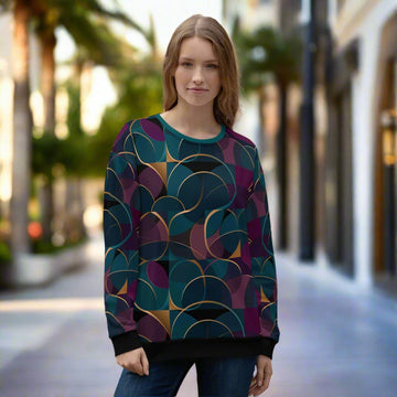 Glimmering Twilight - Unisex Premium Sweatshirt - Fashion Latitude