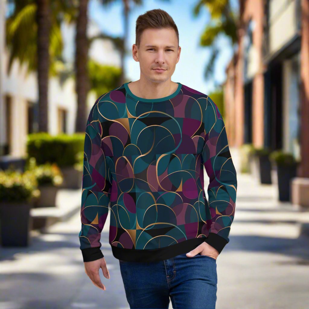 Glimmering Twilight - Unisex Premium Sweatshirt - Fashion Latitude