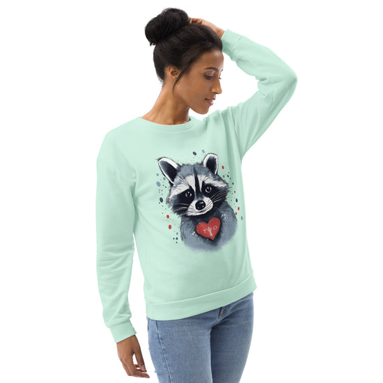 Raccoon Loves Toronto - Unisex Premium Sweatshirt - Fashion Latitude