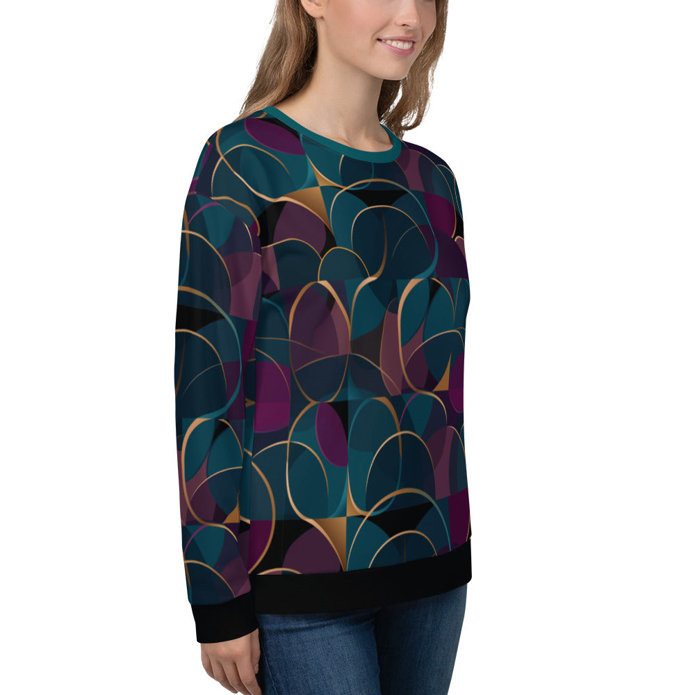 Glimmering Twilight - Unisex Premium Sweatshirt - Fashion Latitude