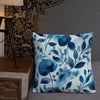 Blue Heart - Premium Decorative Throw Pillow - Fashion Latitude