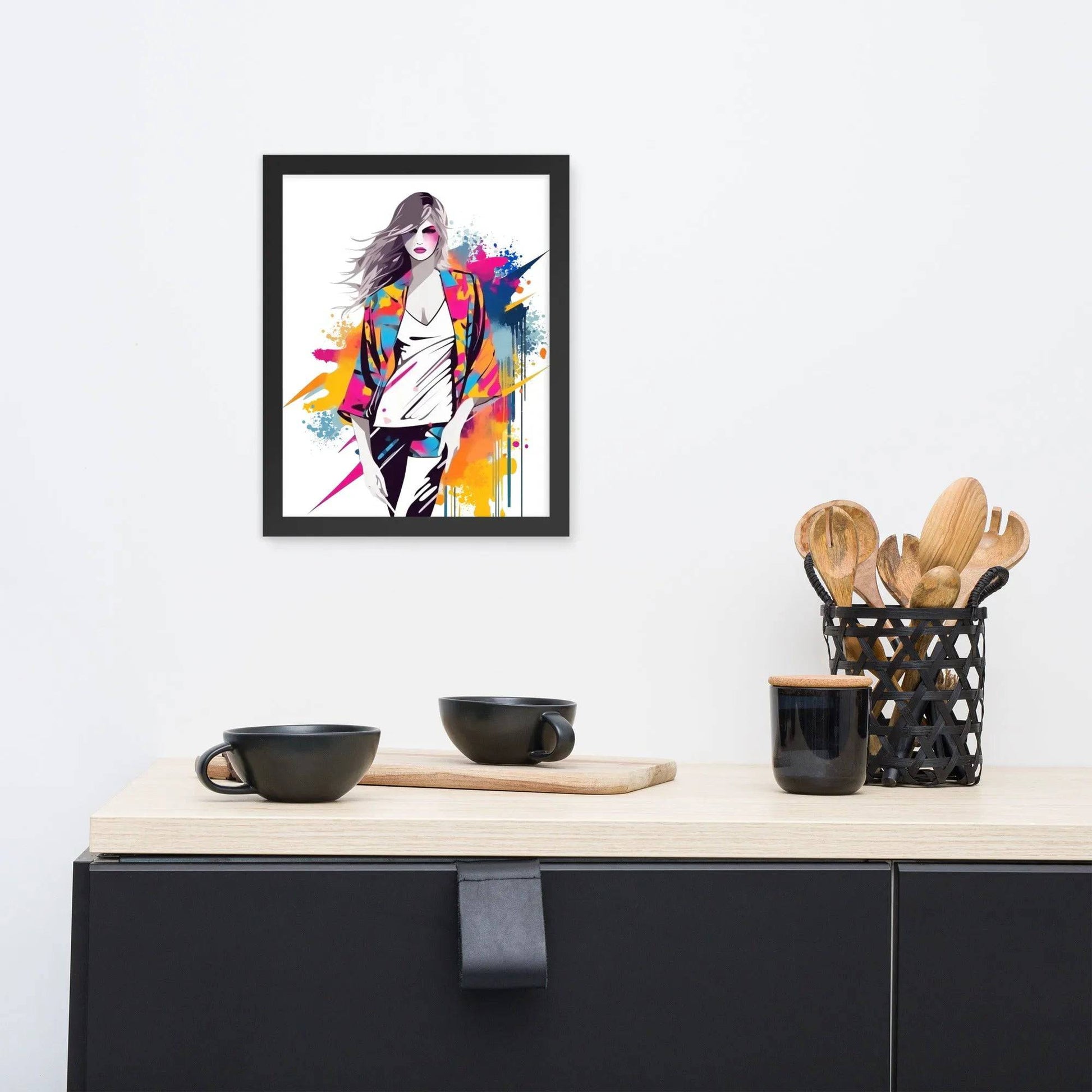 Bold Move - Framed Art - Fashion Latitude