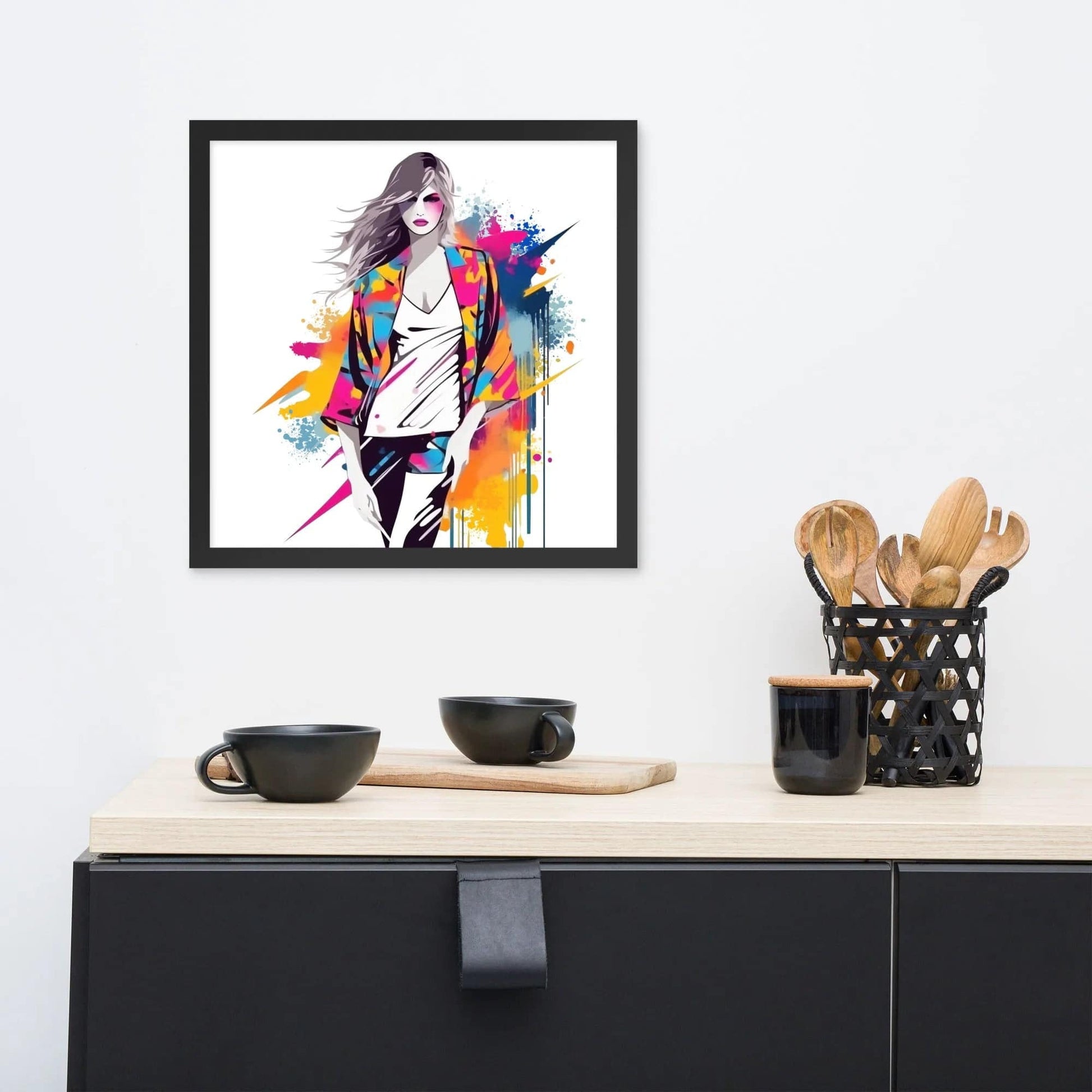 Bold Move - Framed Art - Fashion Latitude