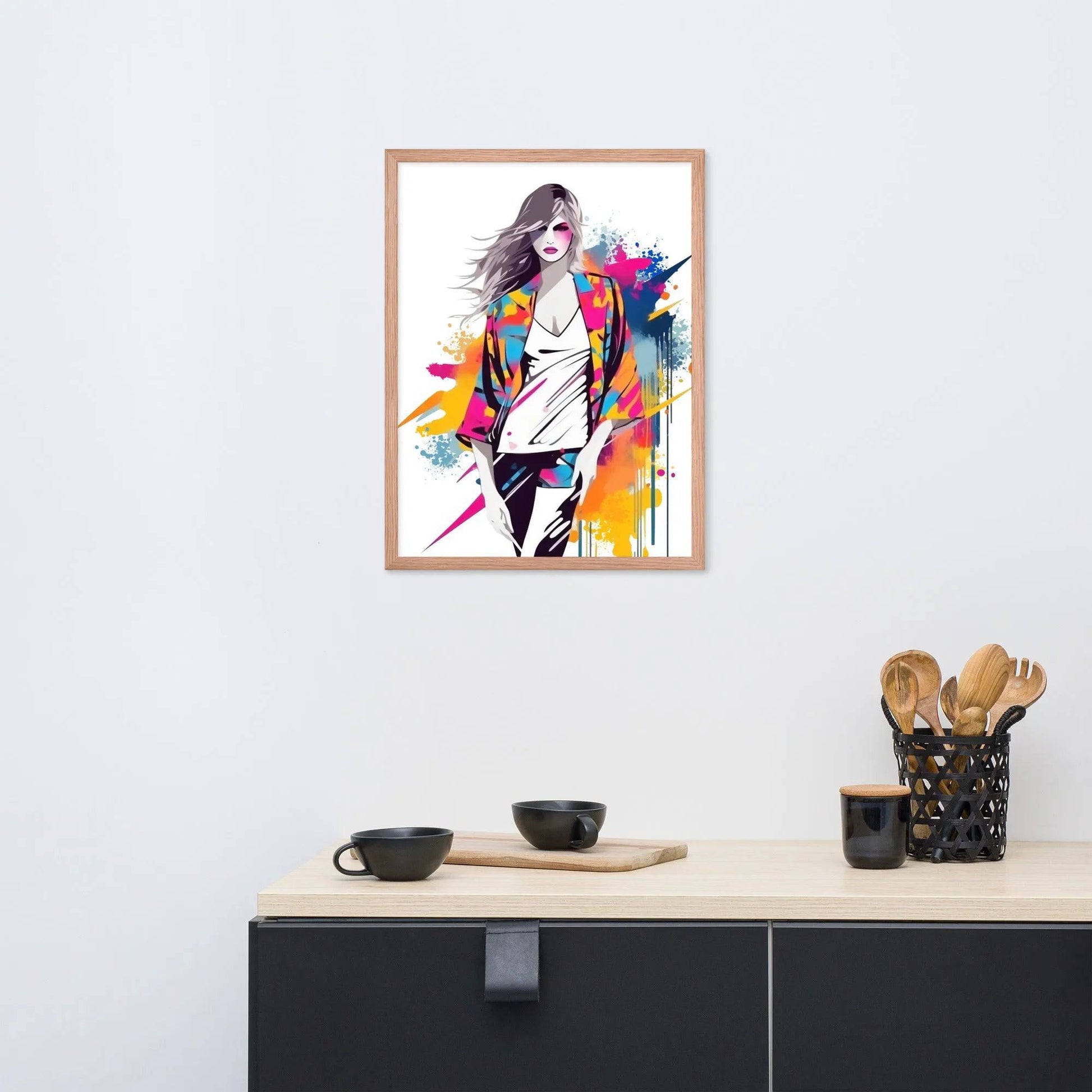 Bold Move - Framed Art - Fashion Latitude