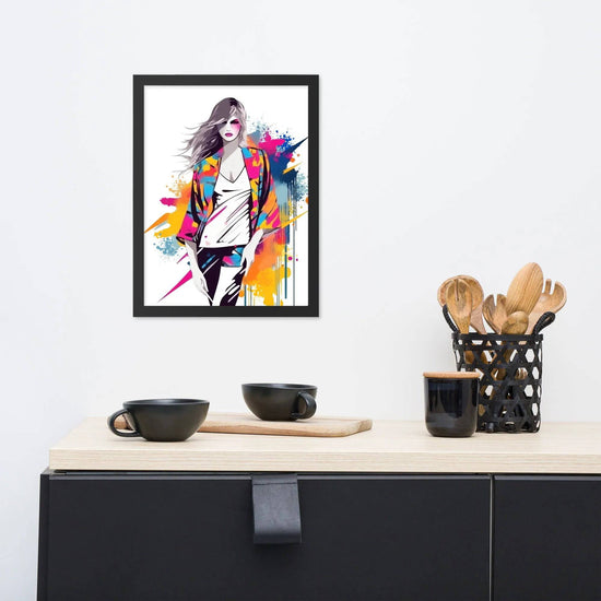 Bold Move - Framed Art - Fashion Latitude