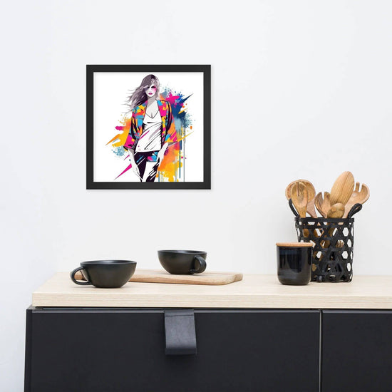 Bold Move - Framed Art - Fashion Latitude