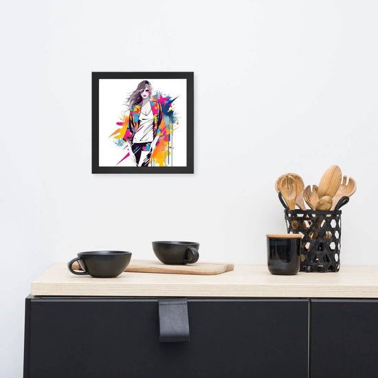 Bold Move - Framed Art - Fashion Latitude