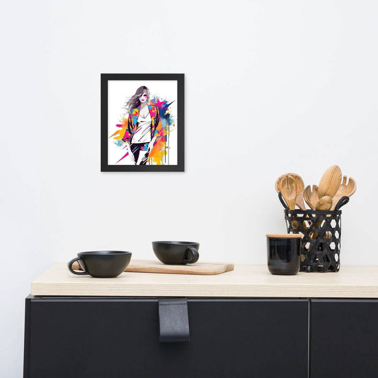 Bold Move - Framed Art - Fashion Latitude