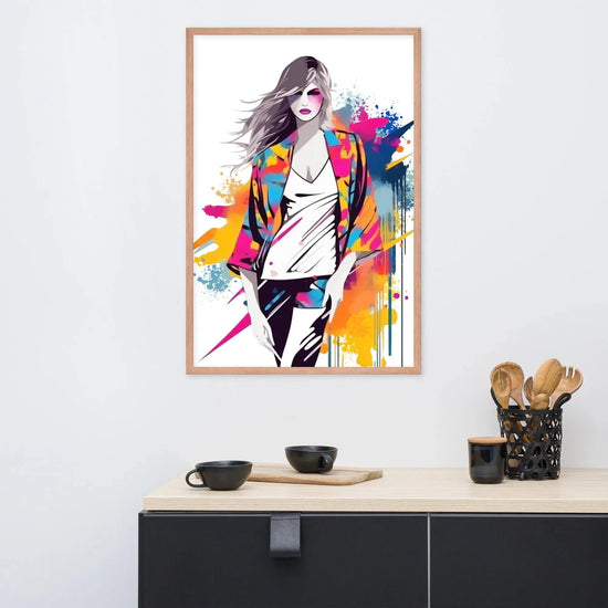 Bold Move - Framed Art - Fashion Latitude