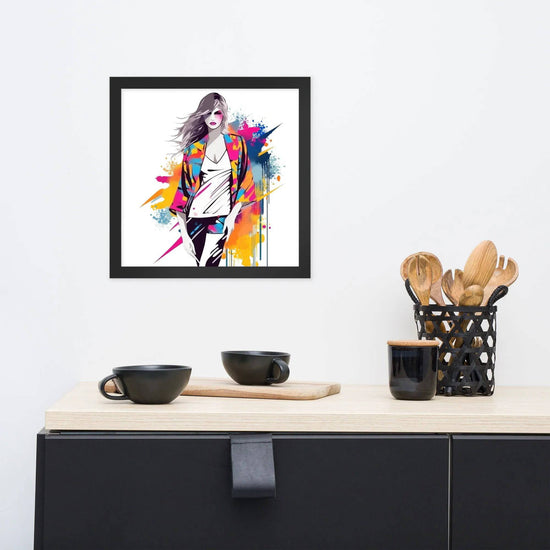 Bold Move - Framed Art - Fashion Latitude