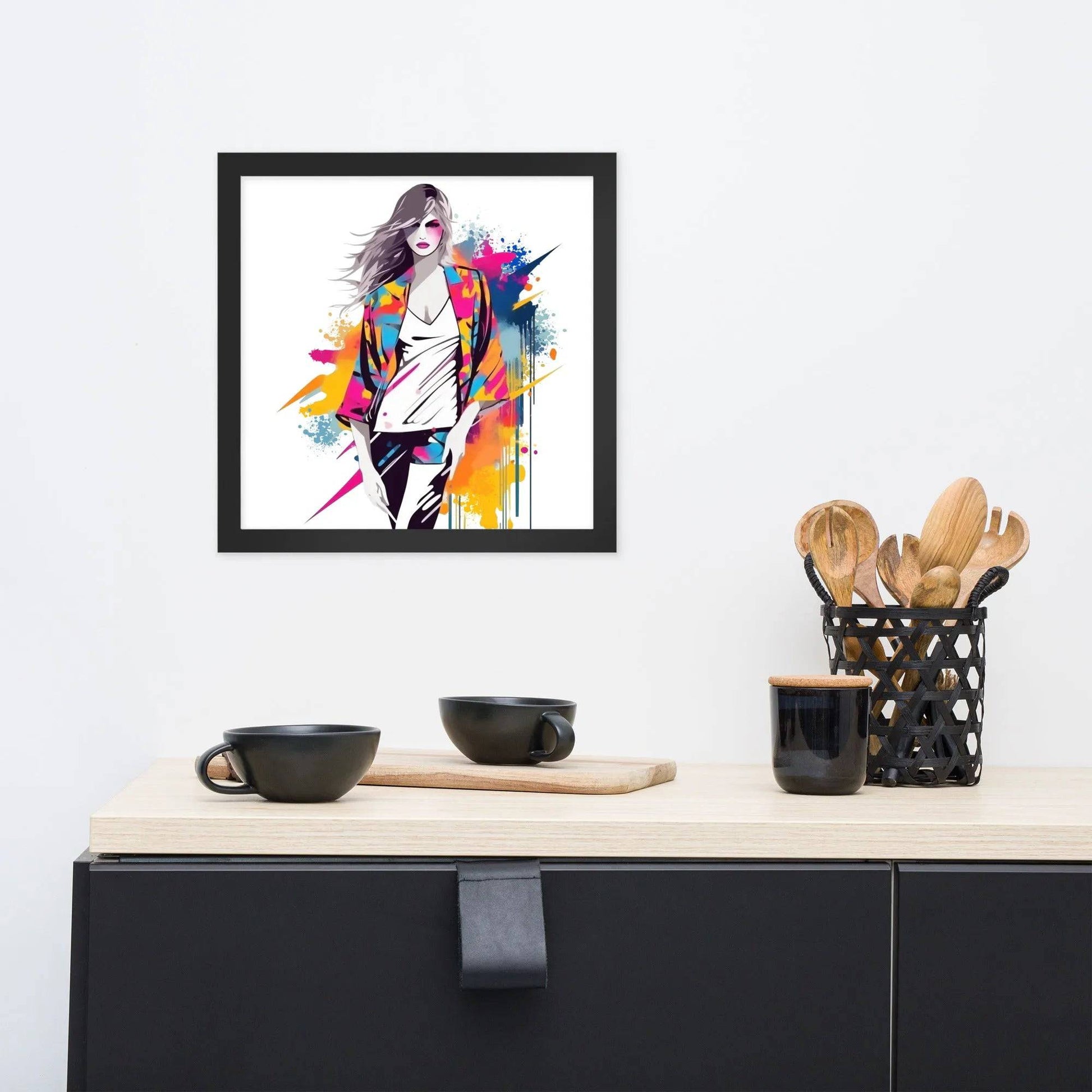 Bold Move - Framed Art - Fashion Latitude