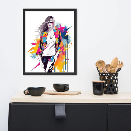 Bold Move - Framed Art - Fashion Latitude