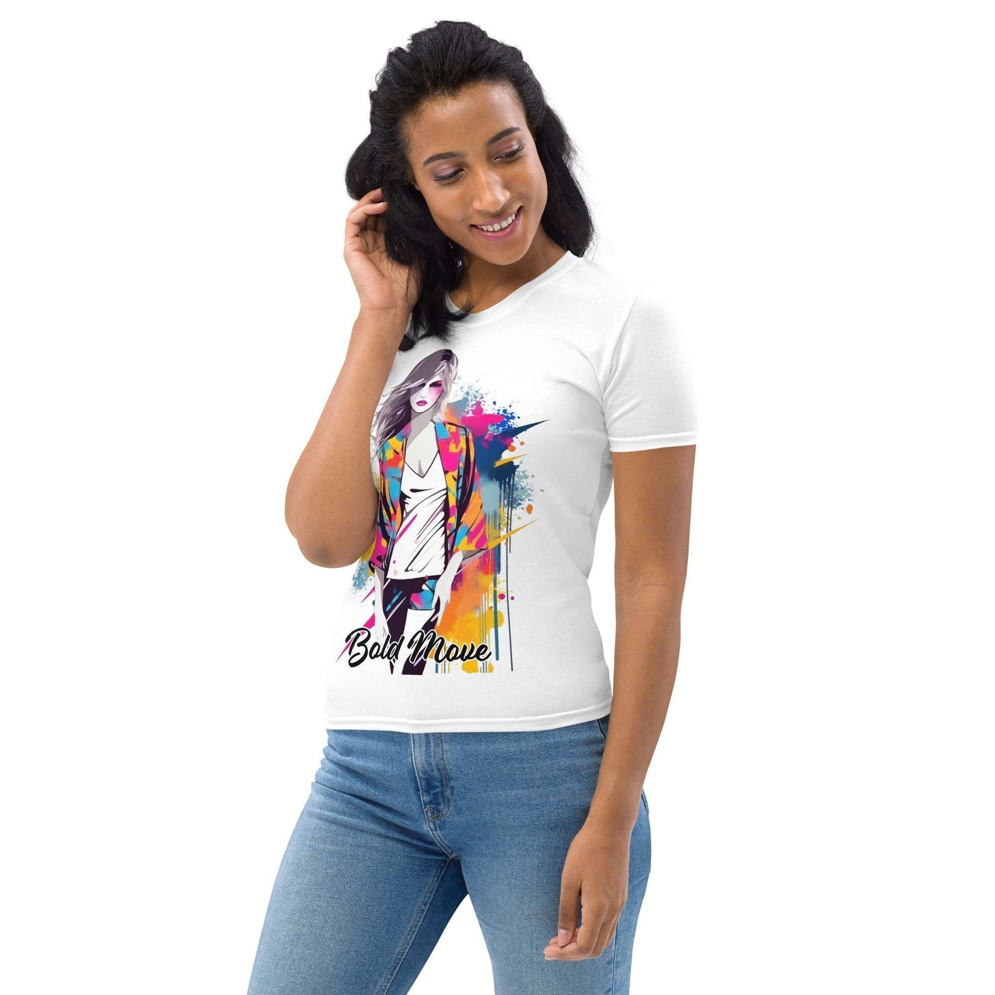 Bold Move - Women's Premium Jersey Tee - Fashion Latitude