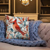 Cardinal - Premium Decorative Throw Pillow - Fashion Latitude