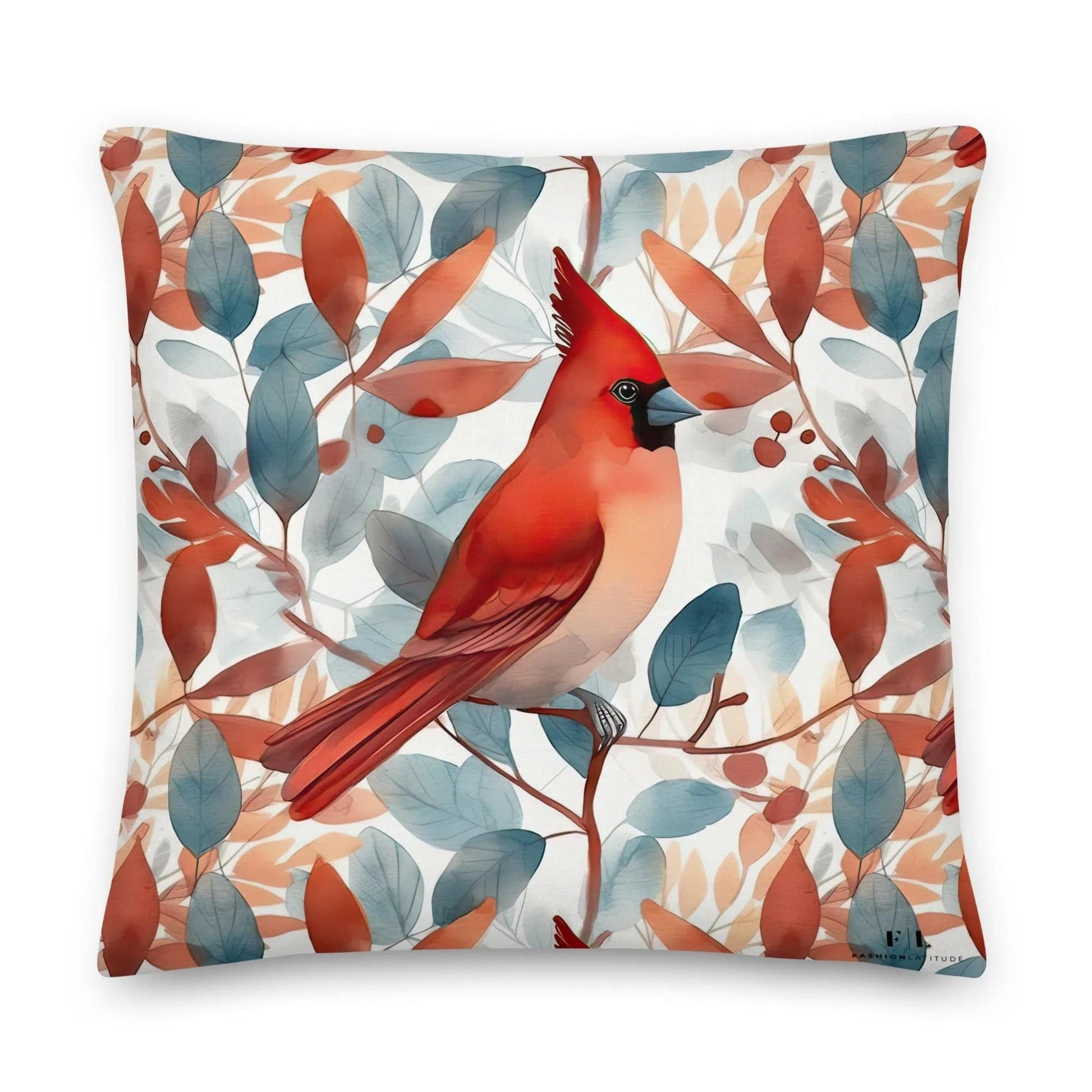 Cardinal - Premium Decorative Throw Pillow - Fashion Latitude