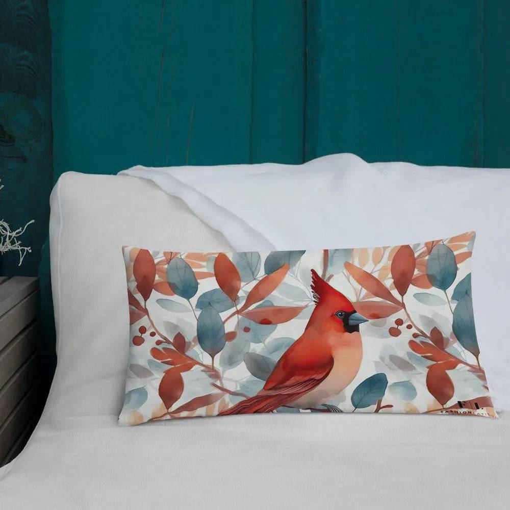 Cardinal - Premium Decorative Throw Pillow - Fashion Latitude