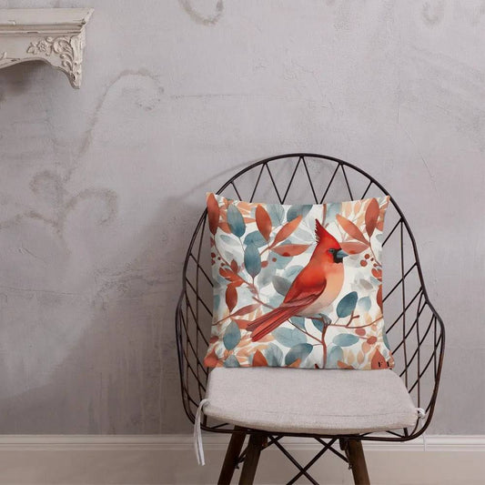 Cardinal - Premium Decorative Throw Pillow - Fashion Latitude