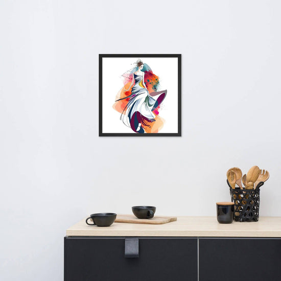 Dancing Melodies - Framed Art - Fashion Latitude