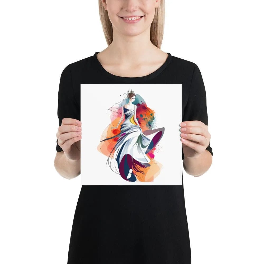 Dancing Melodies - Unframed Art - Fashion Latitude