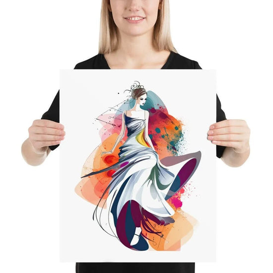 Dancing Melodies - Unframed Art - Fashion Latitude