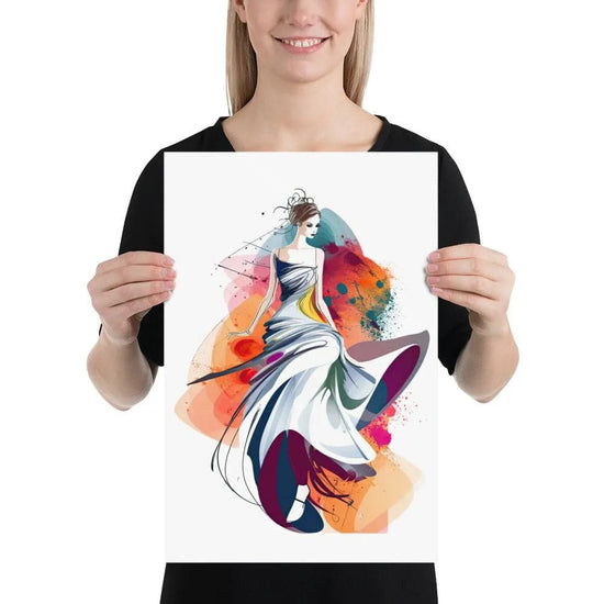 Dancing Melodies - Unframed Art - Fashion Latitude