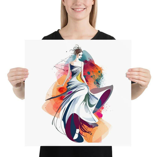 Dancing Melodies - Unframed Art - Fashion Latitude