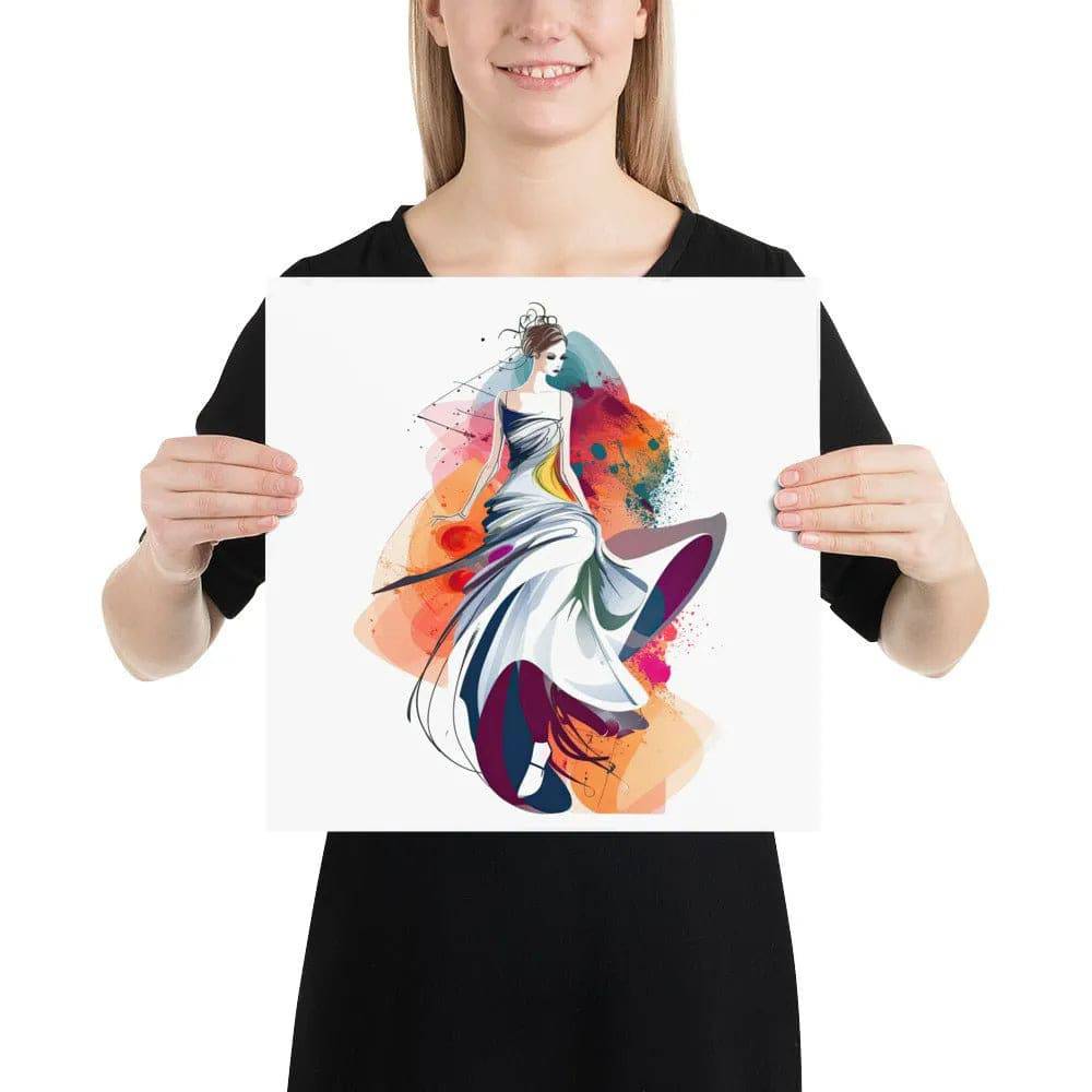 Dancing Melodies - Unframed Art - Fashion Latitude