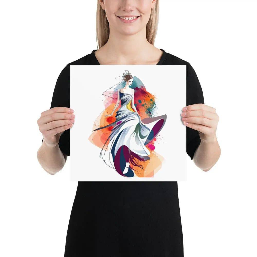 Dancing Melodies - Unframed Art - Fashion Latitude