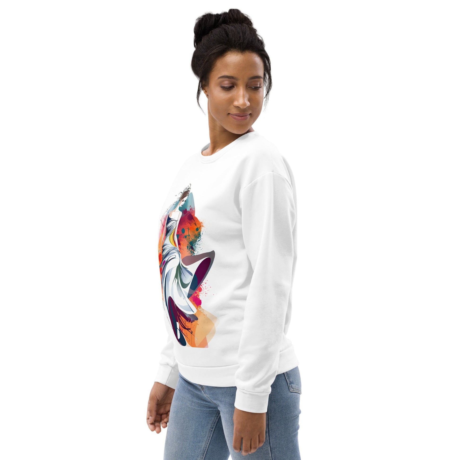 Dancing Melodies - Unisex Premium Sweatshirt - Fashion Latitude