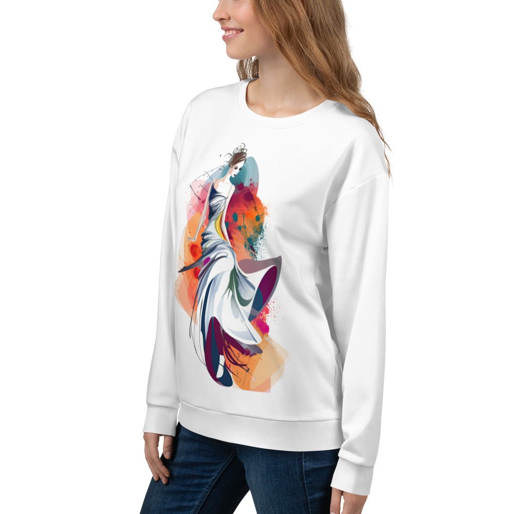 Dancing Melodies - Unisex Premium Sweatshirt - Fashion Latitude