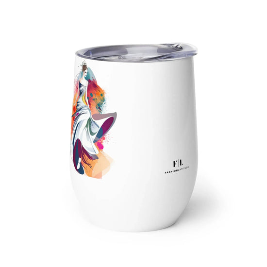 Dancing Melodies - Wine Tumbler - Fashion Latitude