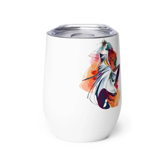 Dancing Melodies - Wine Tumbler - Fashion Latitude