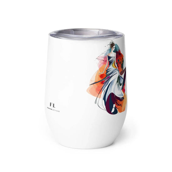 Dancing Melodies - Wine Tumbler - Fashion Latitude