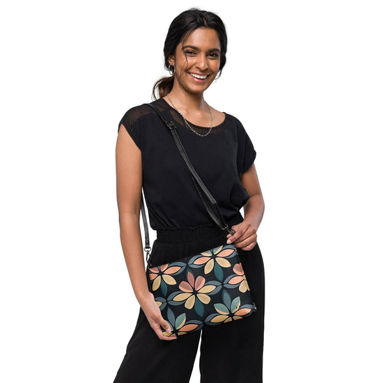 Midnight Bloom - Crossbody bag - Fashion Latitude