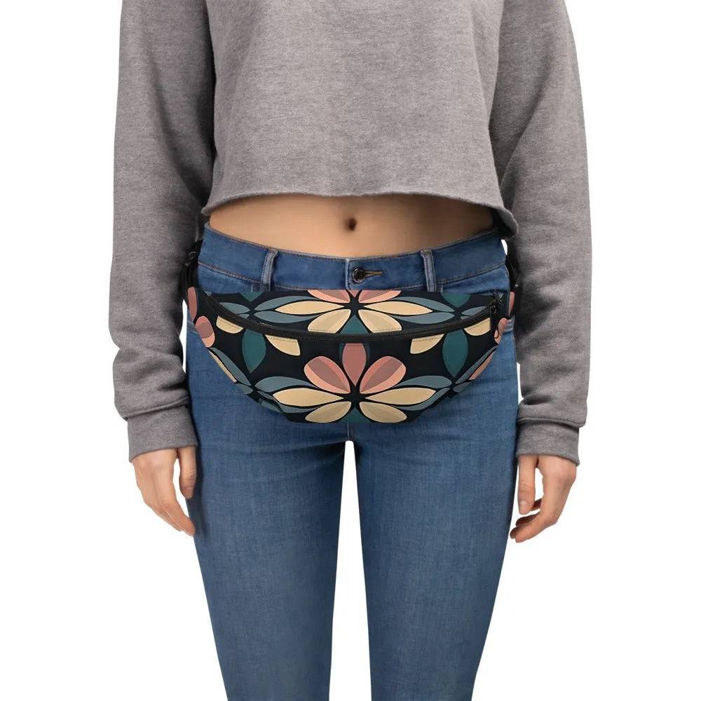 Midnight Bloom - Fanny Pack - Fashion Latitude