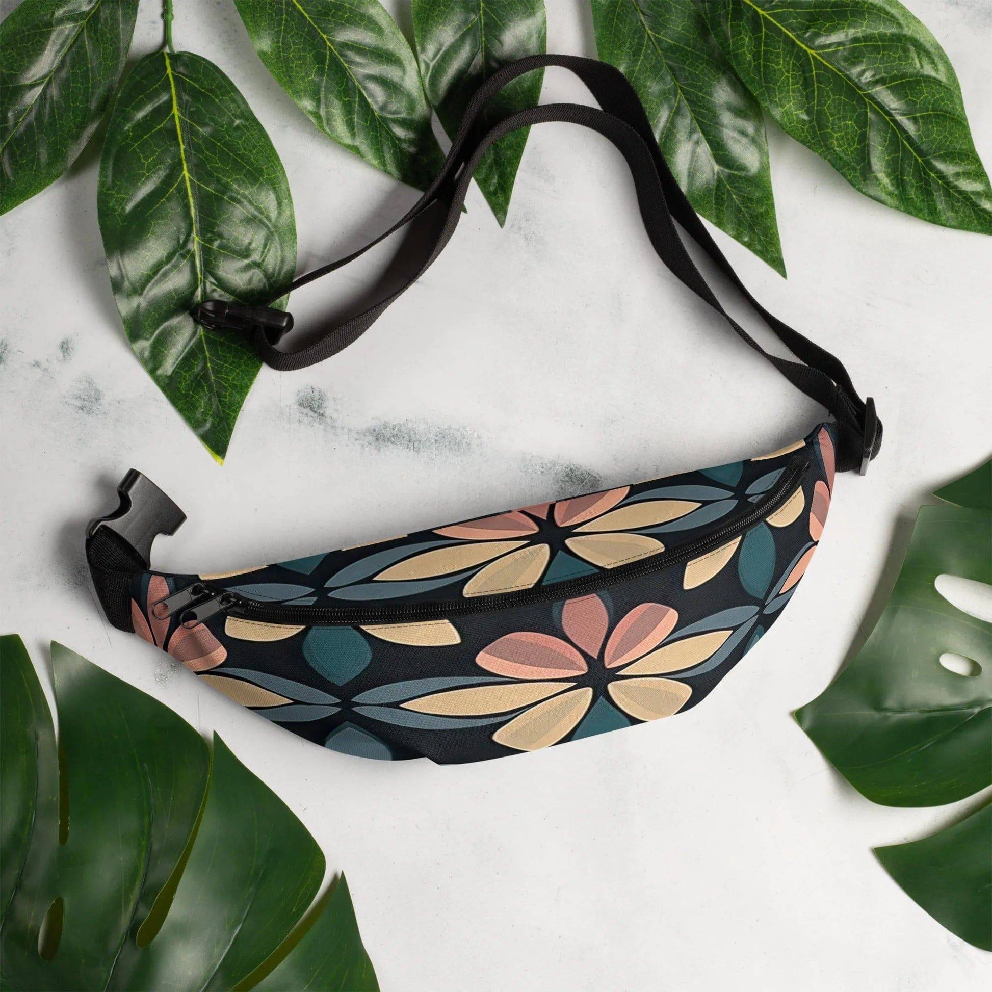 Midnight Bloom - Fanny Pack - Fashion Latitude