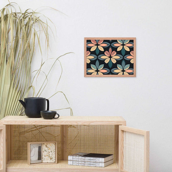 Midnight Bloom - Framed Art - Fashion Latitude