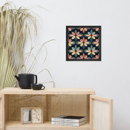 Midnight Bloom - Framed Art - Fashion Latitude