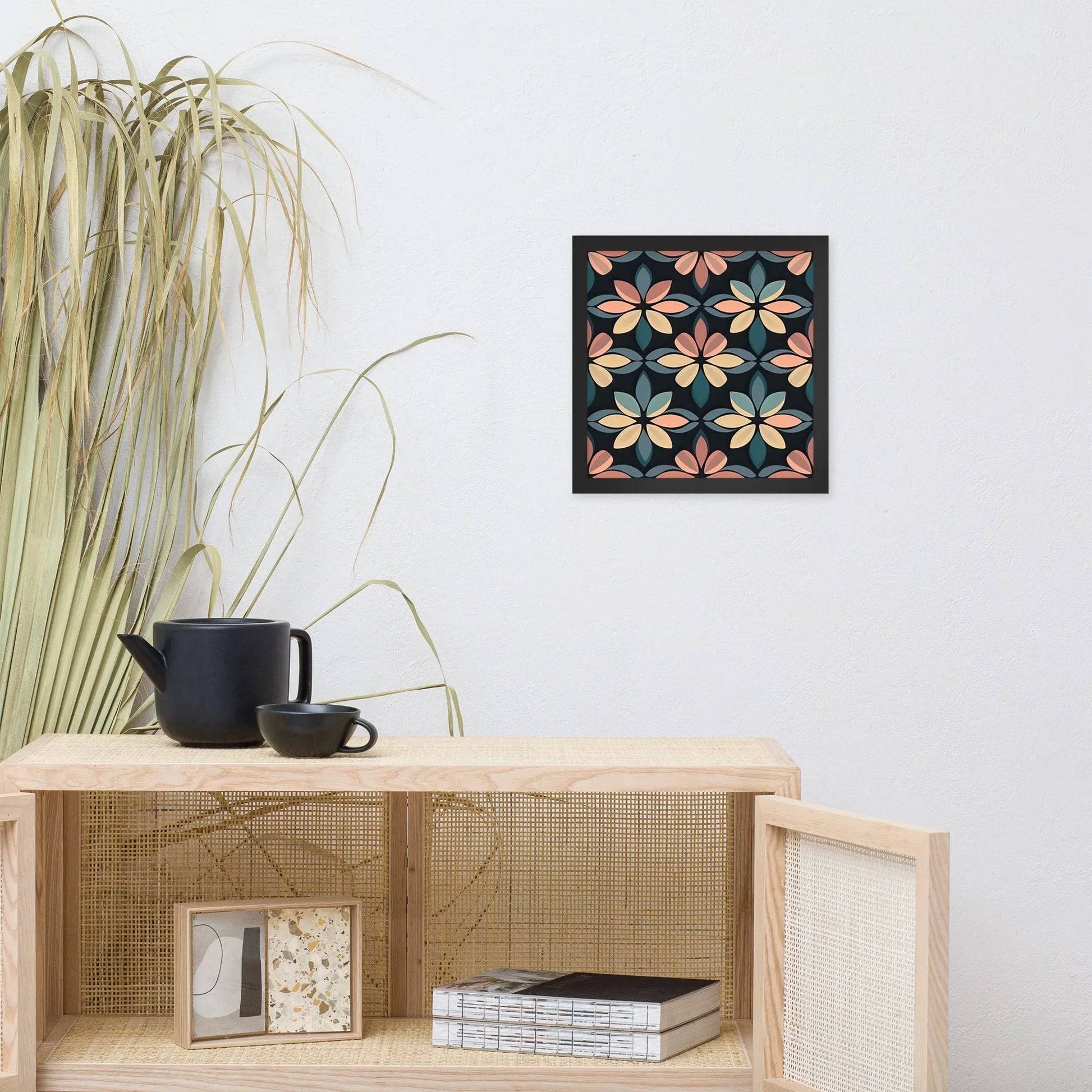 Midnight Bloom - Framed Art - Fashion Latitude