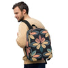 Midnight Bloom - Minimalist Backpack - Fashion Latitude