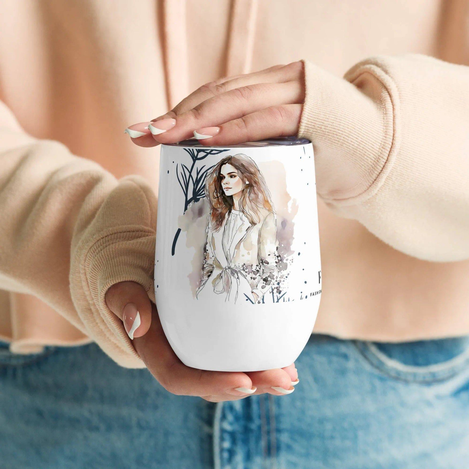 My Dream, My Love - Wine Tumbler - Fashion Latitude