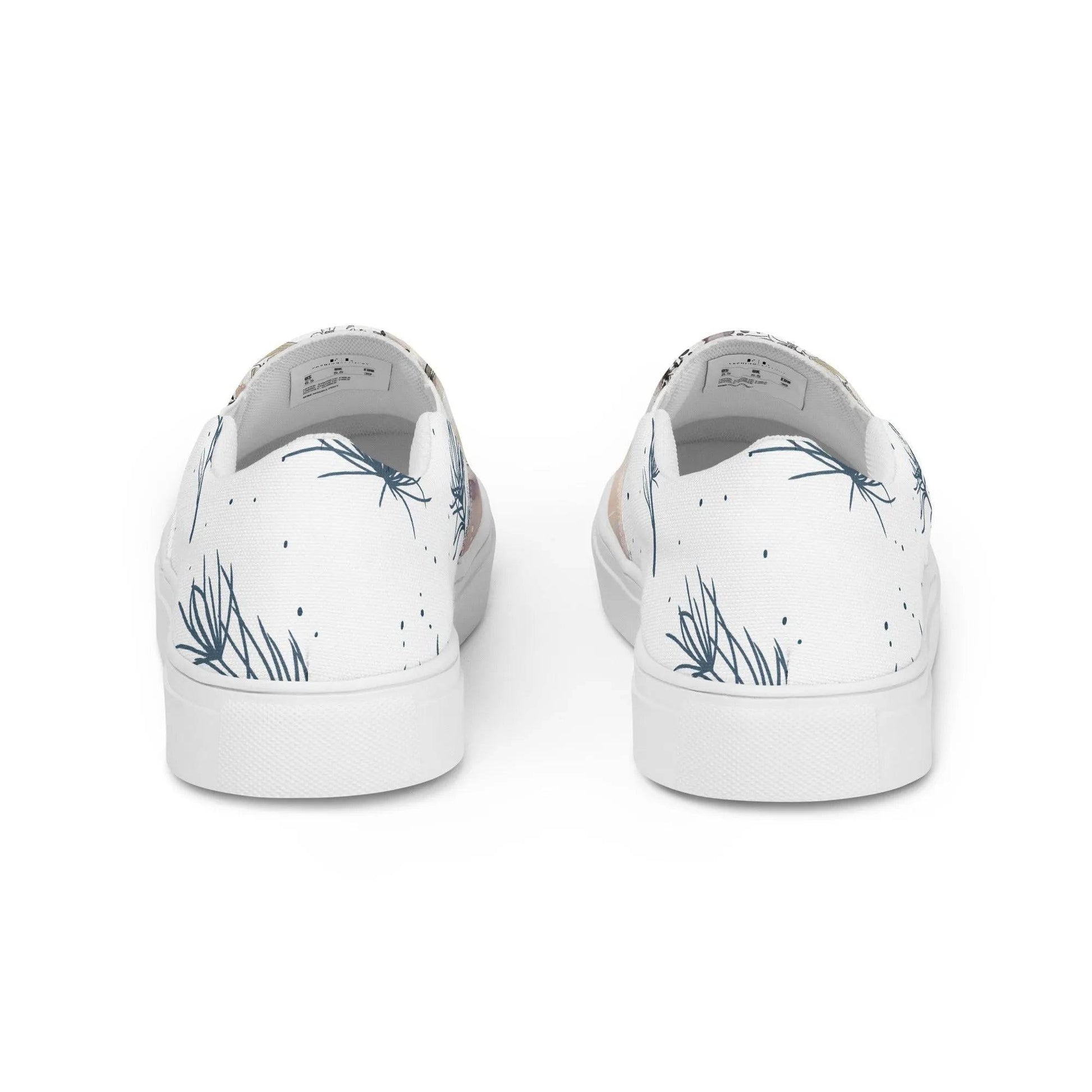 My Dream, My Love - Women’s Painted Slip - on Canvas Shoes - Fashion Latitude