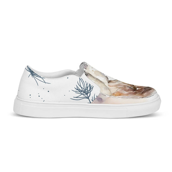 My Dream, My Love - Women’s Painted Slip - on Canvas Shoes - Fashion Latitude