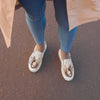 My Dream, My Love - Women’s Painted Slip - on Canvas Shoes - Fashion Latitude